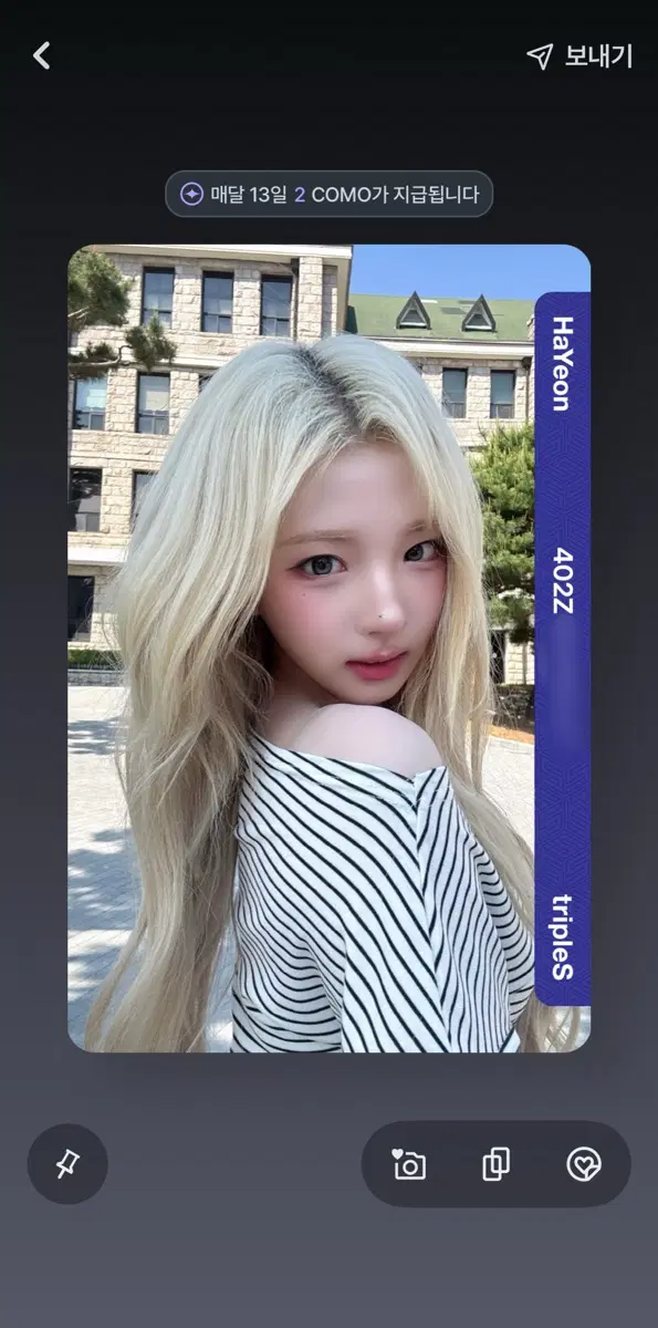 트리플에스 정하연 PCO cc402 프리미어 오브젝트
