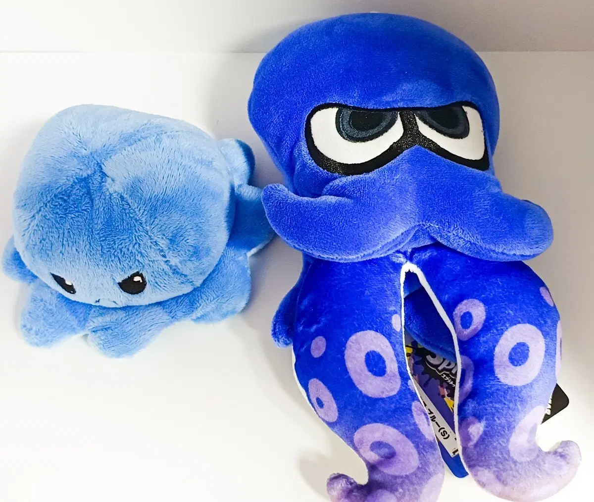 스플래툰 옥토링 블루 인형 + 리버스 문어인형 덤