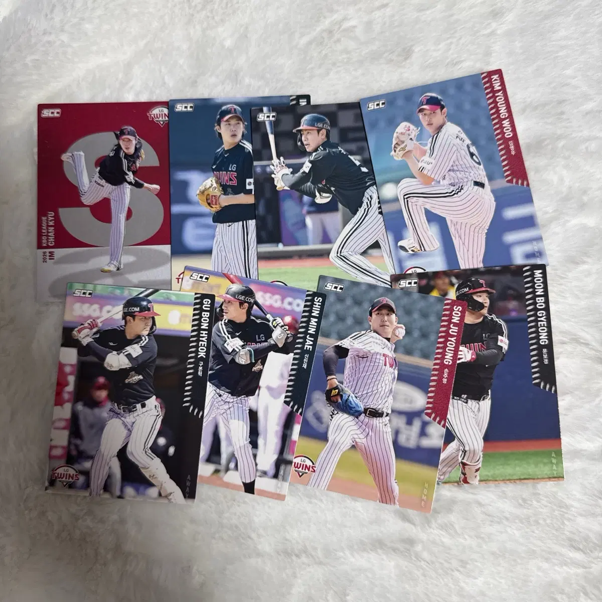 2023 KBO 카드 김영우 문보경 신민재 구본혁 손주영 크보 엘지트윈스
