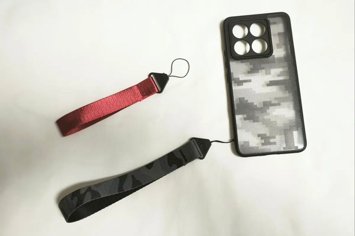샤오미 14T 케이스와 핸드 스트랩