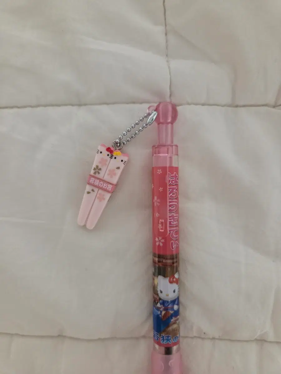 젓가락 키티 고전 키티 키티스트랩 볼펜