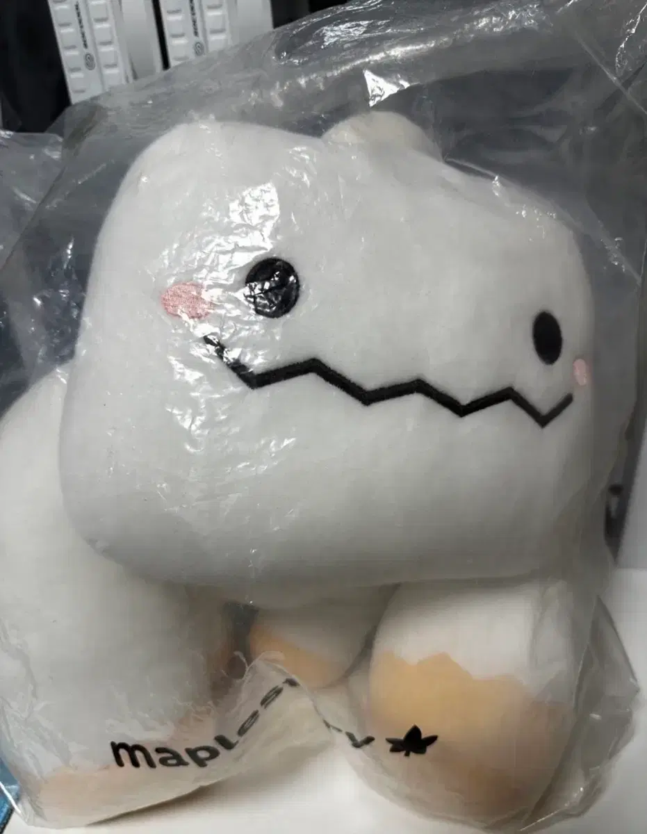 정품 메이플스토리 예티 소프트 인형