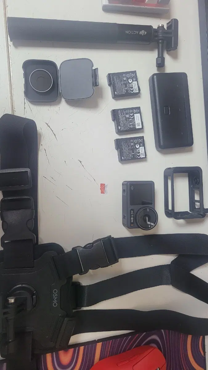 dji 오즈모 액션3 어드벤처 콤보+체스트 마운트