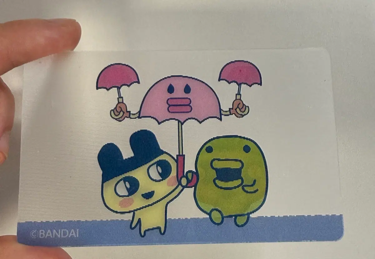 반다이 다마고치 홀로그램 카드