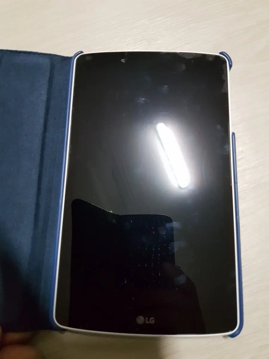 LG 태블릿 PC 블루 케이스 포함