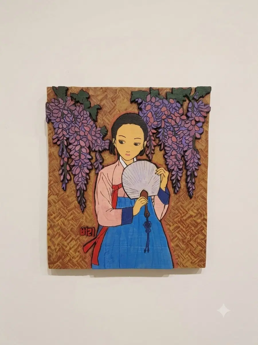 [서각]여인-인테리어소품/예술작품
