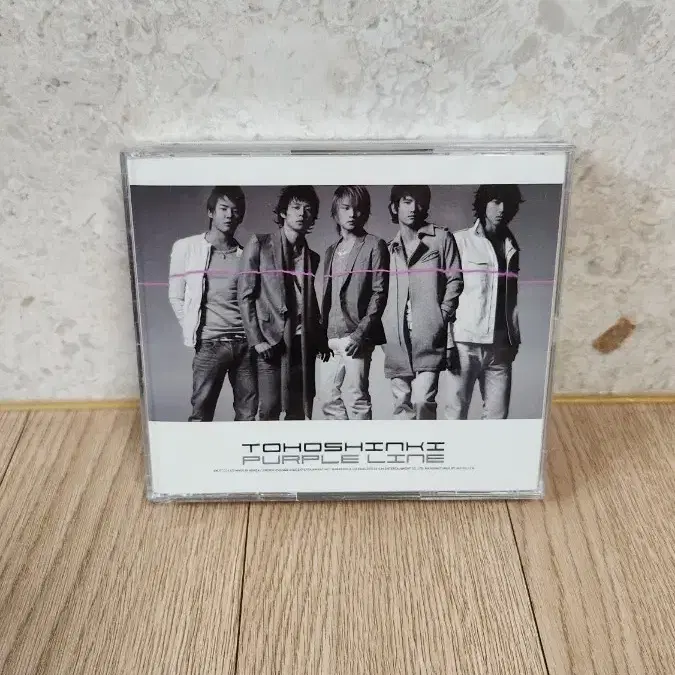 [포카포함/상태최상] 동방신기 Purple Line CD+DVD (레어 믹키유천 재킷카드 포함)