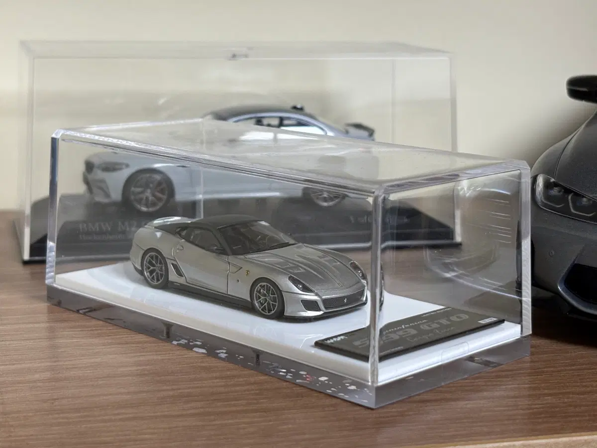 WAM 1:64 페라리 599 GTO 그레이 모형자동차