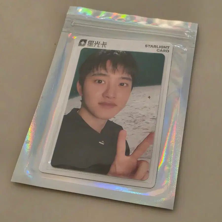 엑소 QQ뮤직 디오 도경수 1성 포토카드