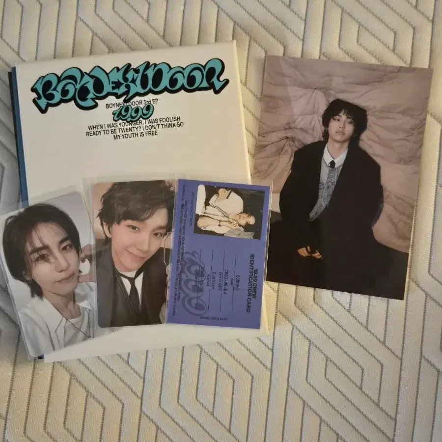 보넥도 19.99 개봉앨범 포카 판매 보이넥스트도어 미니3집 양도