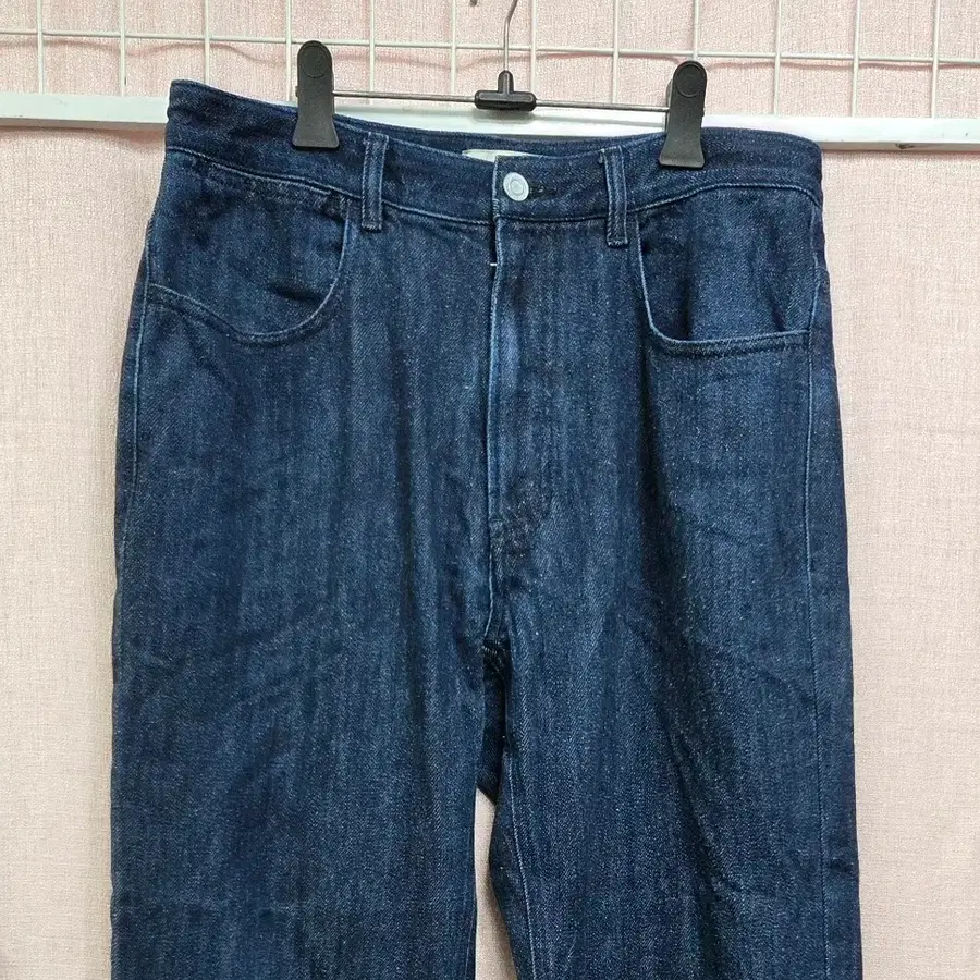 타임 와이드핏 청바지 32