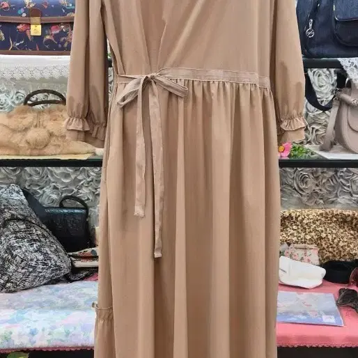 바스락 롱원피스 55 66 77 프리사이즈