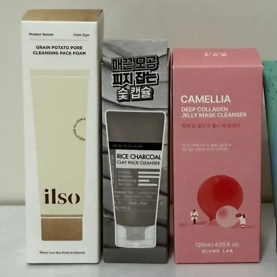 일소 더마팩토리 포테이토 라운드랩 동백 젤리 마몽드 민트차콜릿 팩클렌저