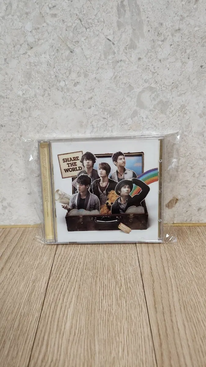 [원피스OST/극미품] 동방신기 Share The World / 위아! 일본 싱글 CD
