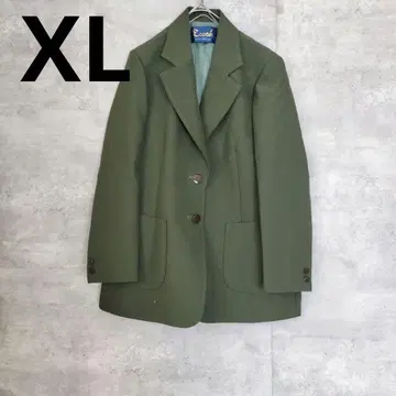 새상품 Charmecho 15 테일러드 자켓 카키 XL 상당 블레이저 그린 계열