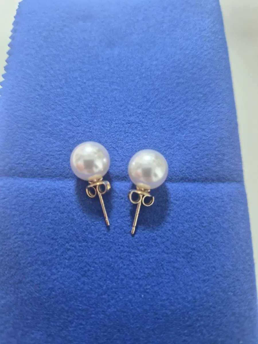 스왈진주 10mm 14k 귀걸이