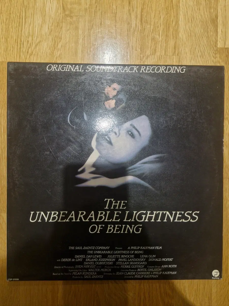 [OST] The Unbearable Lightness Of Being(프라하의 봄) LP