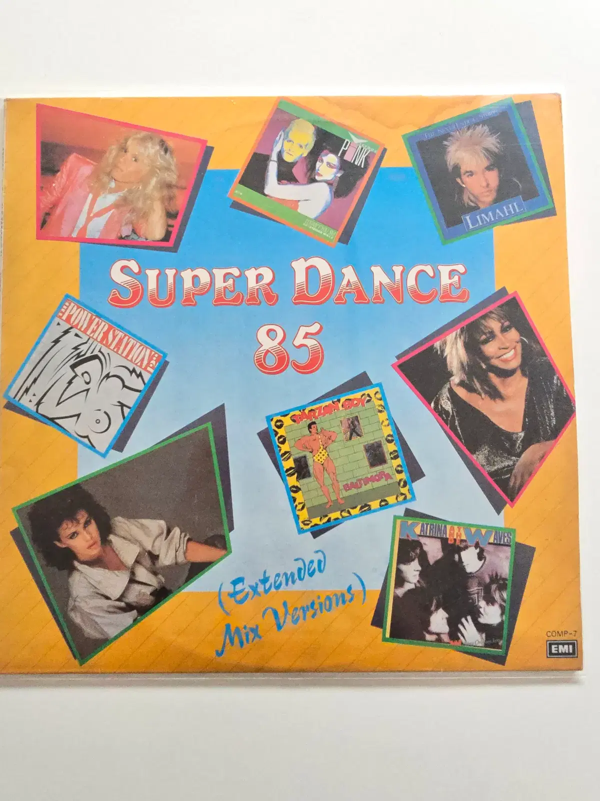 Super Dance 85 LP(Extended Mix Versions) / Never Ending Story/EX/ 가사집