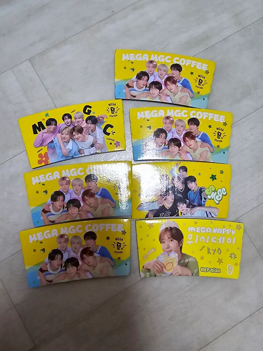 엔시티 위시 메가커피 컵홀더