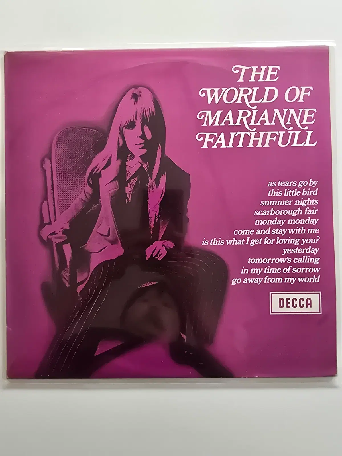 마리안 페이스풀 Marianne Faithfull LP / EX+