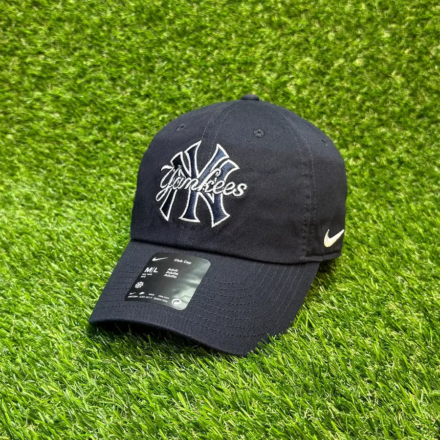 나이키 모자 MLB 콜라보 양키스 더블 로고 볼캡