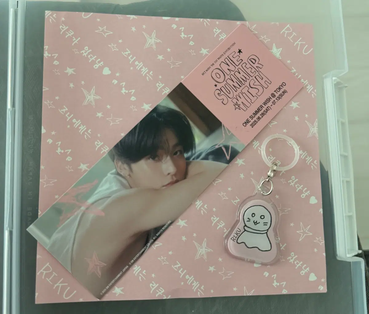 ONE SUMMER WISH 리쿠 메지루시 일본 전시회 티켓 특전