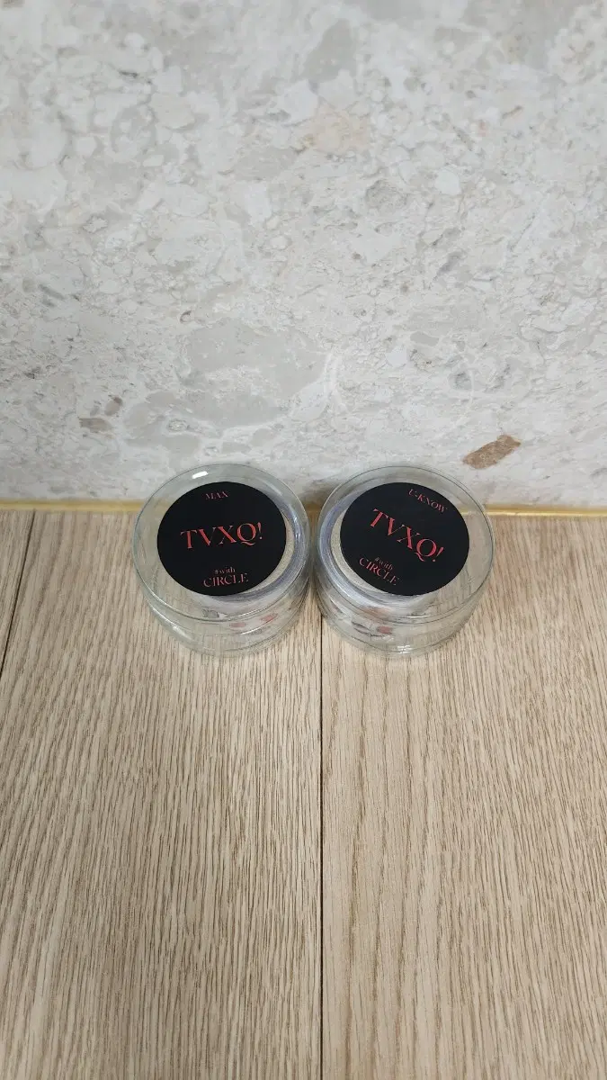 [공식MD/일괄] 동방신기 CIRCLE 콘서트 박스테이프 2종 세트 (유노윤호+최강창민)