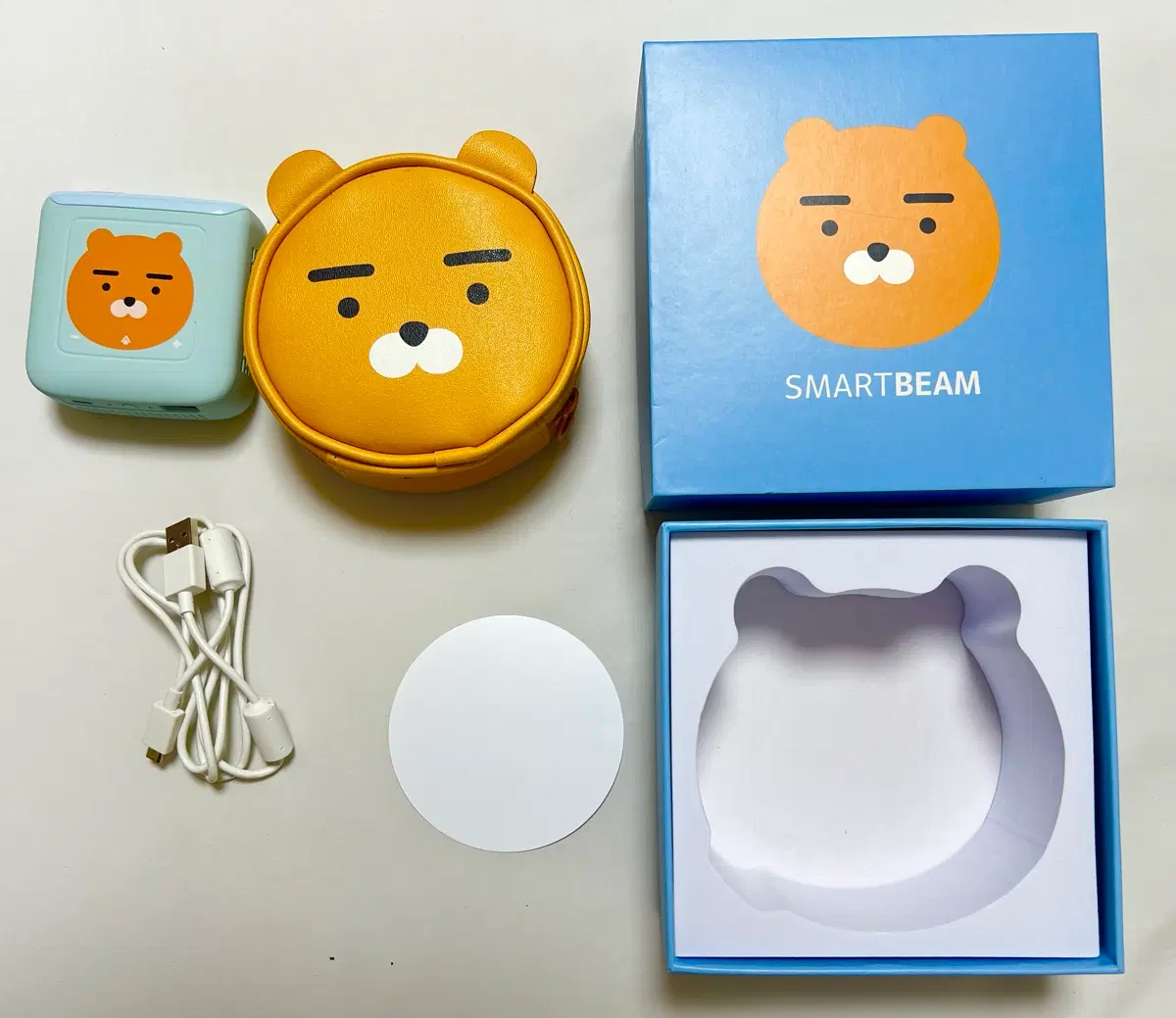 삼성 카카오 콜라보 라이언 프로젝트빔
