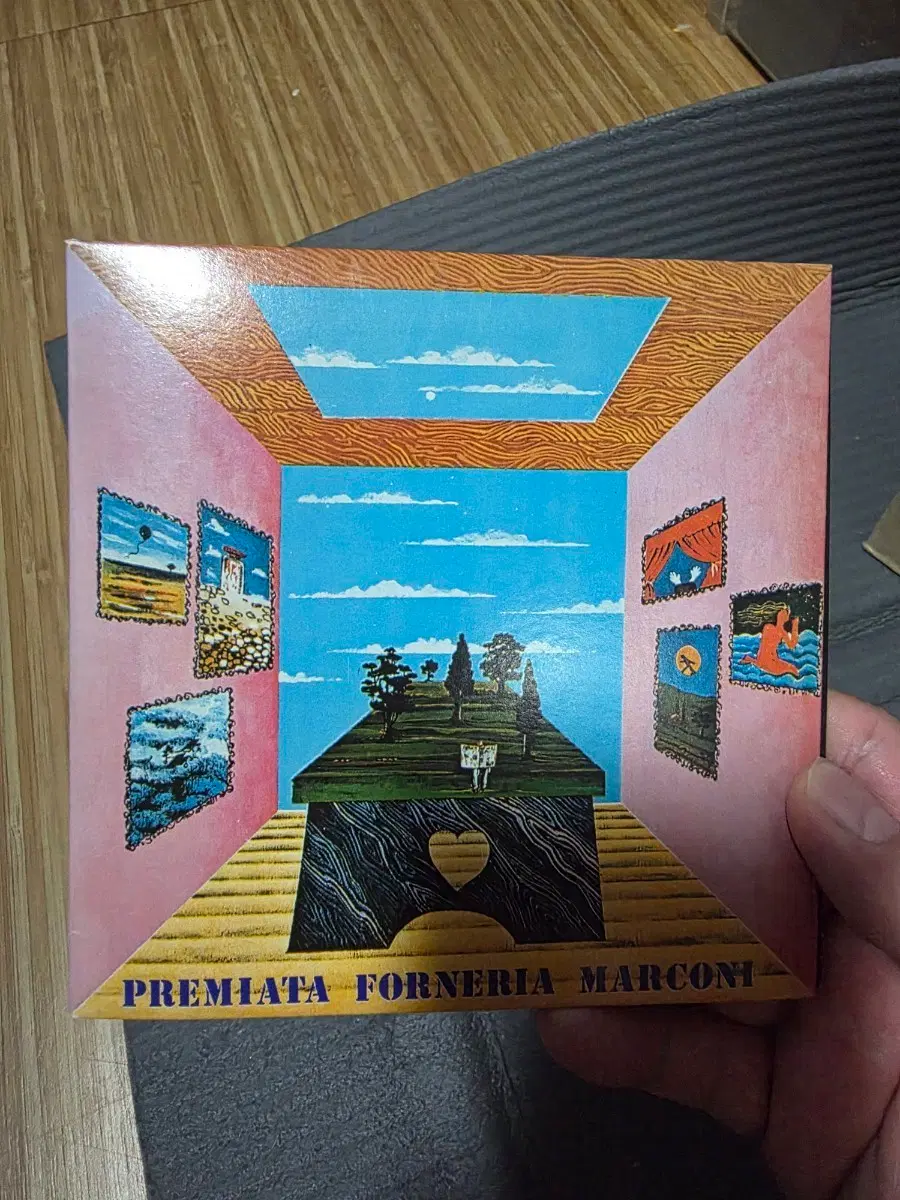 프레미아타 포르네리아 마르코니 CD lp 미니어처 시완레코드