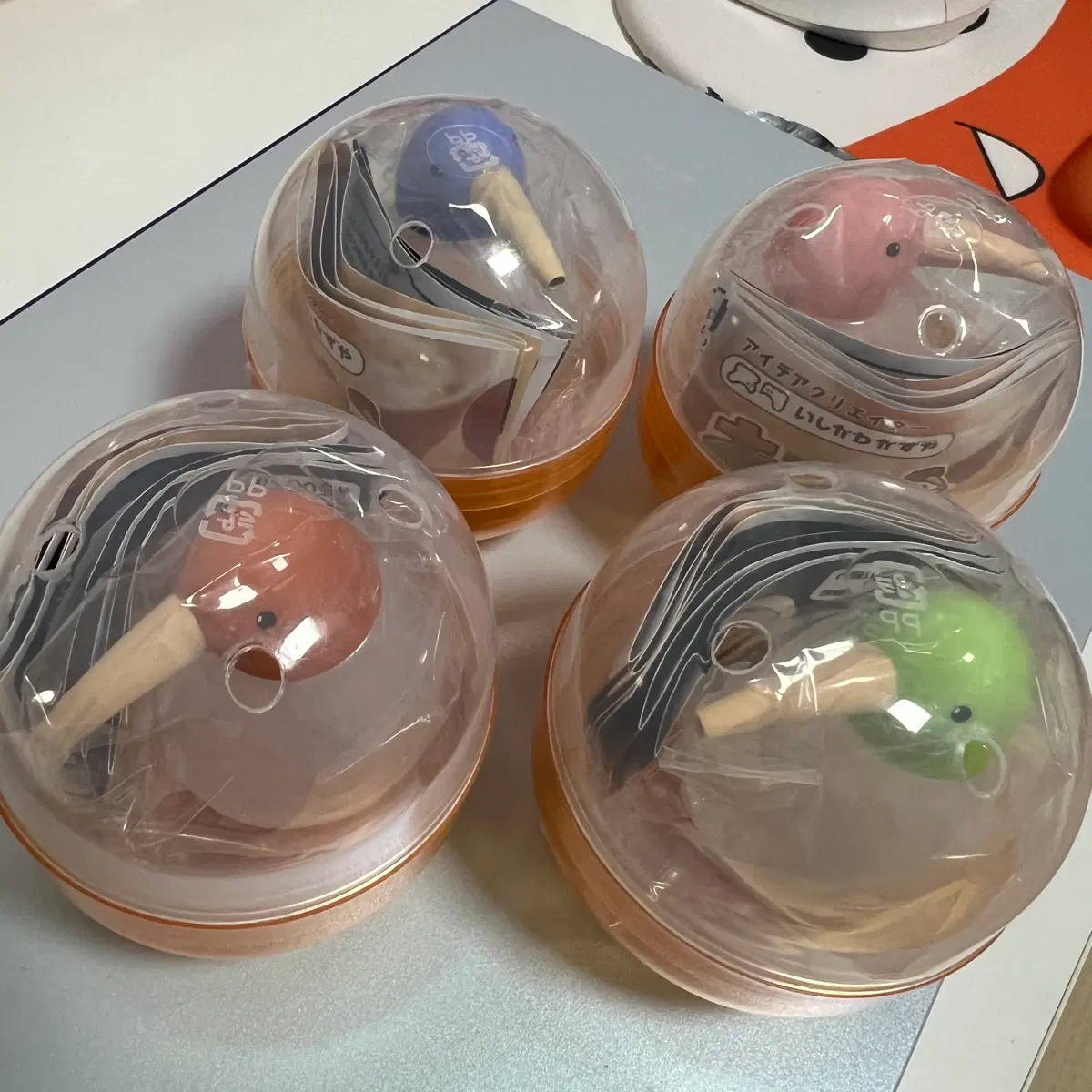 키위새 간장통 가챠