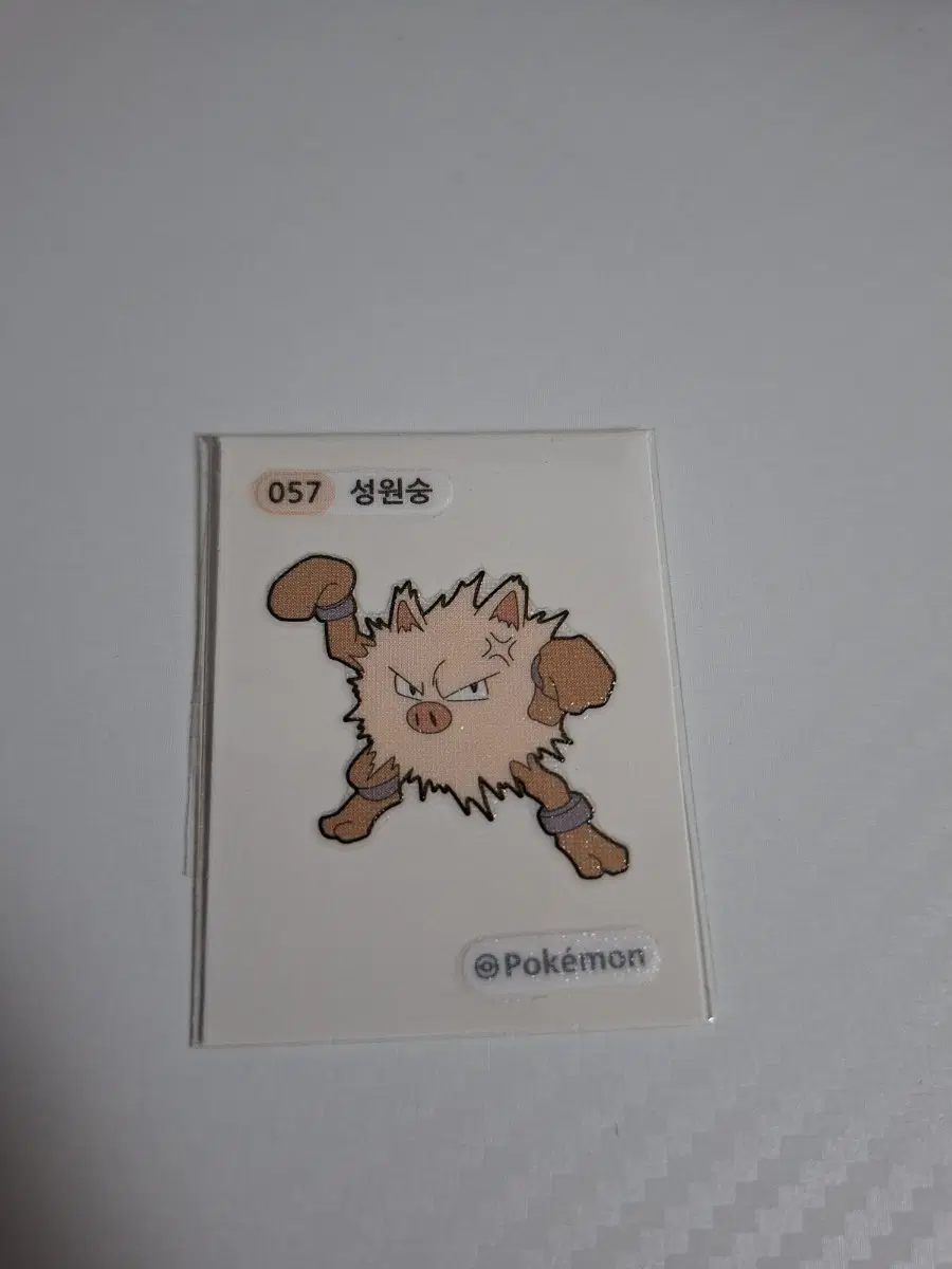 포켓몬 2022 1세대 띠부씰 057 성원숭