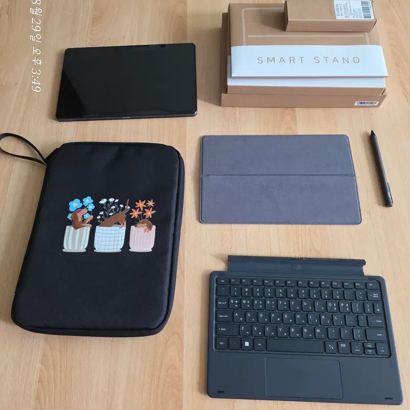 윈도우 탭 아이뮤즈 컨버터탭 11 PRO 태블릿 키보드,거치대,펜 포함(11인치/N100/RAM 12G/256G/PD충전)