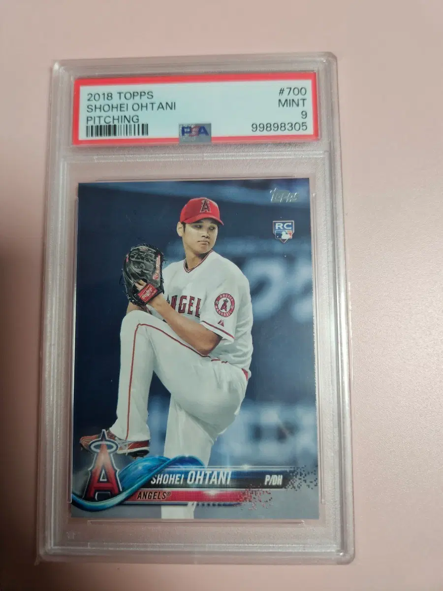 오타니 PSA 9등급 2018 Topps 루키 카드