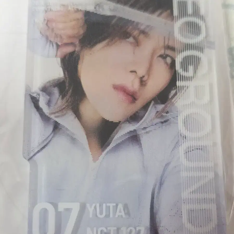 NCT 127 네오그라운드 YUTA 유타 렌티큘러 아크릴 키링