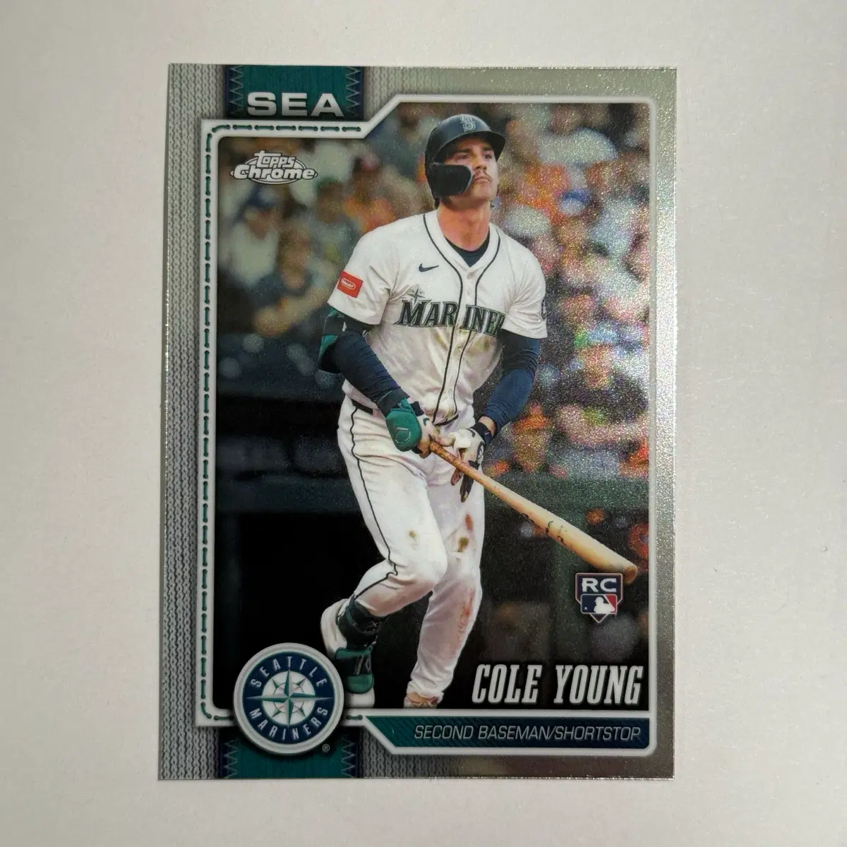 [루키] 시애틀 마리너스 콜 영 루키 탑스크롬 MLB 야구 카드