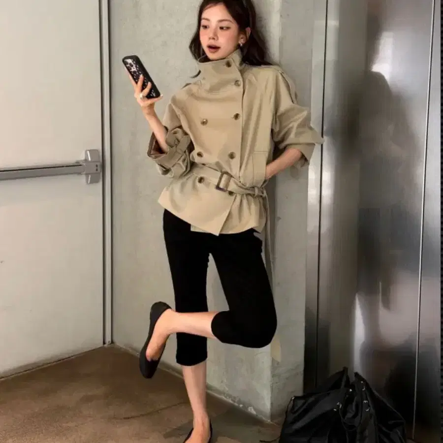 Mixxo 롱카프리팬츠 m