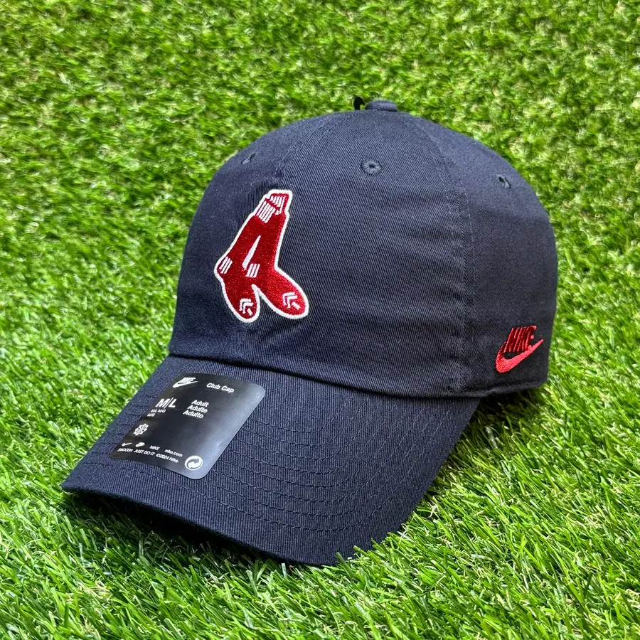 나이키 모자 보스턴 레드삭스 양말 로고 볼캡 MLB 모자