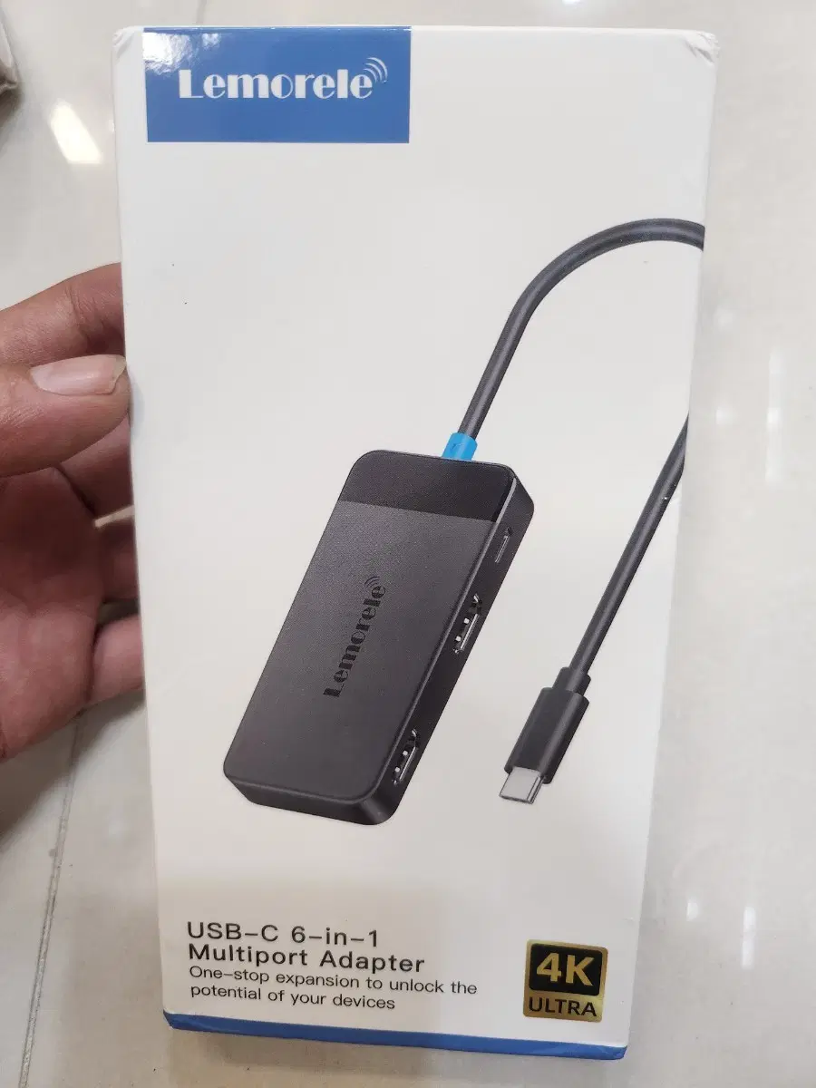 LemoRelle USB-C 6-in-1 멀티포트 어댑터