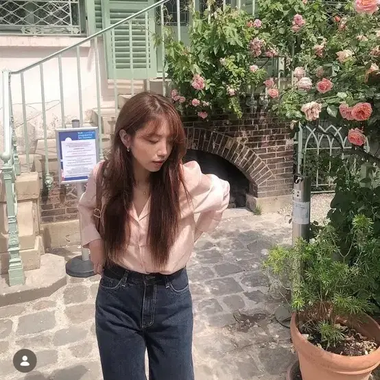 아카이브제이투유 뮤즈 블라우스 로즈핑크