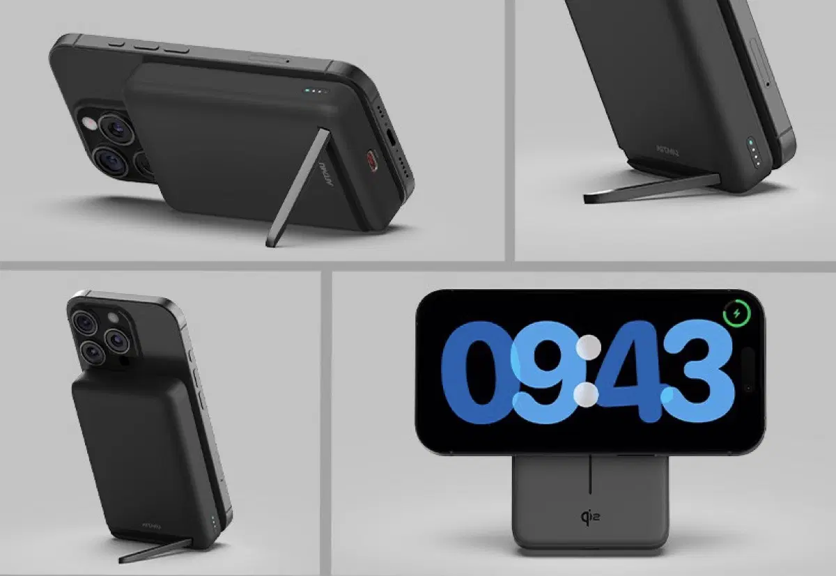 Qi2 15W 맥세이프 초고속 무선 보조배터리 10000mAh PD30W