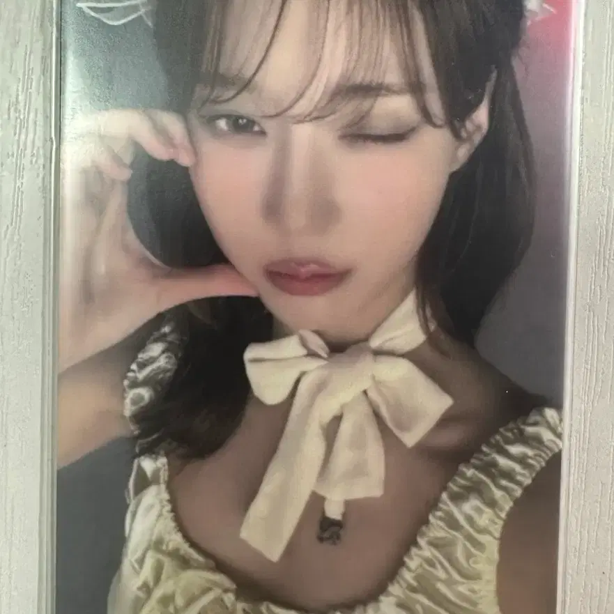 에스파 윈터 포토카드