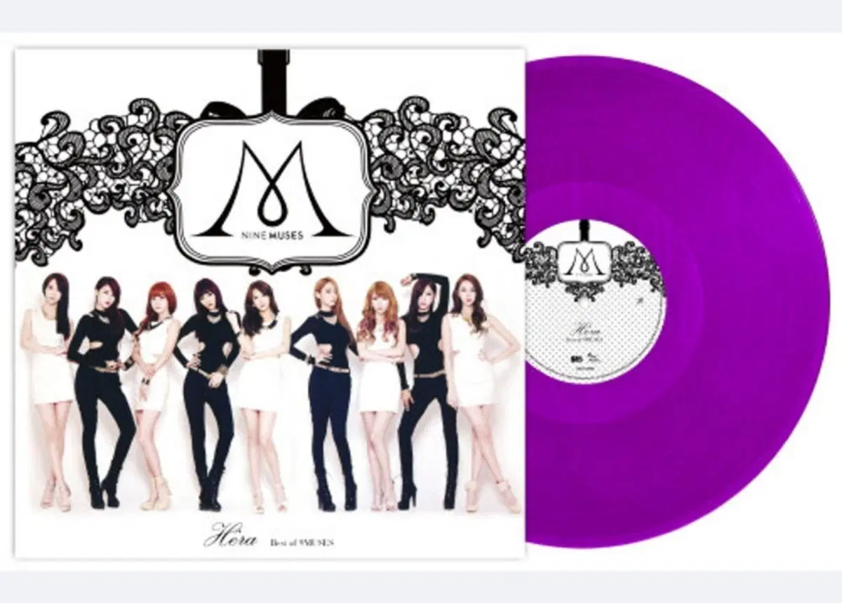 (미개봉) 나인뮤지스 Hera LP