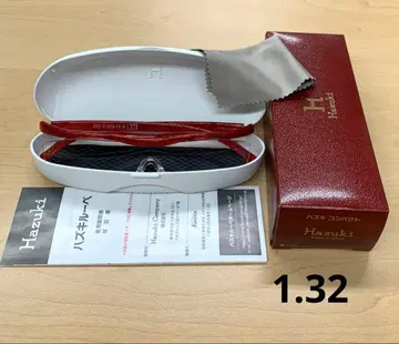 미사용 새상품 하즈키 루페 컴팩트 1.32X 루비