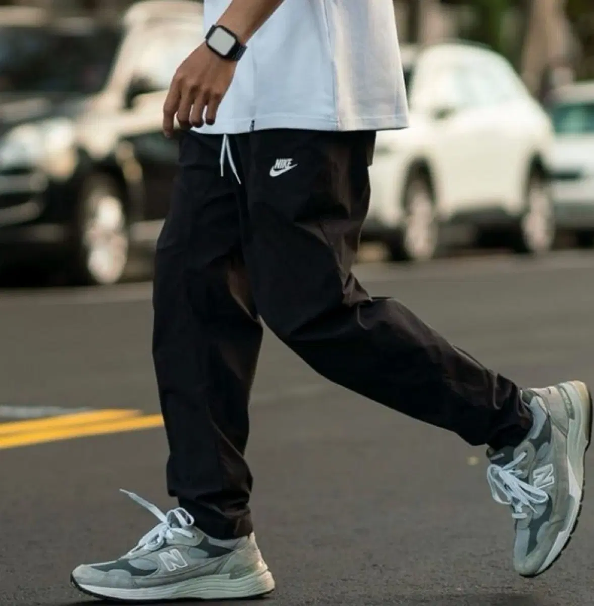 나이키 우븐 팬츠 xl~ 2xl 새상품 서걱서걱 등산복