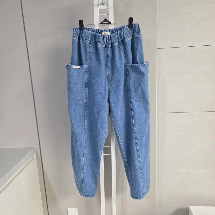 매크리데님 팬츠 라이트 블루