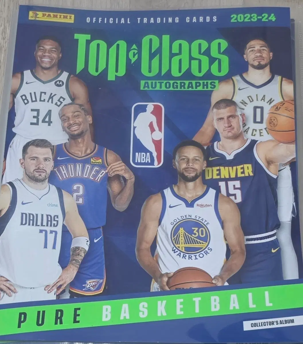 파니니 NBA 탑클래스 오토그래프 카드 2023-24