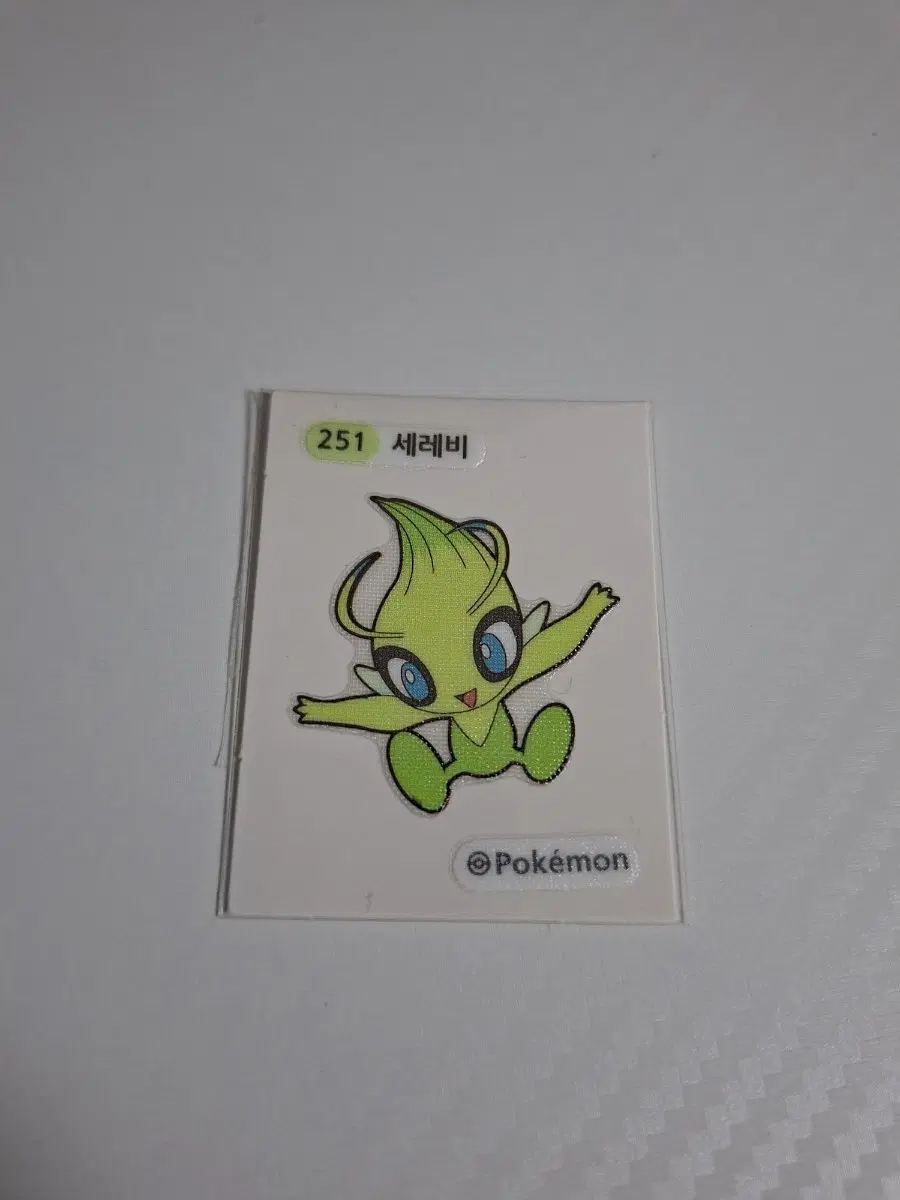 포켓몬 2022 2세대 띠부씰 251 세레비