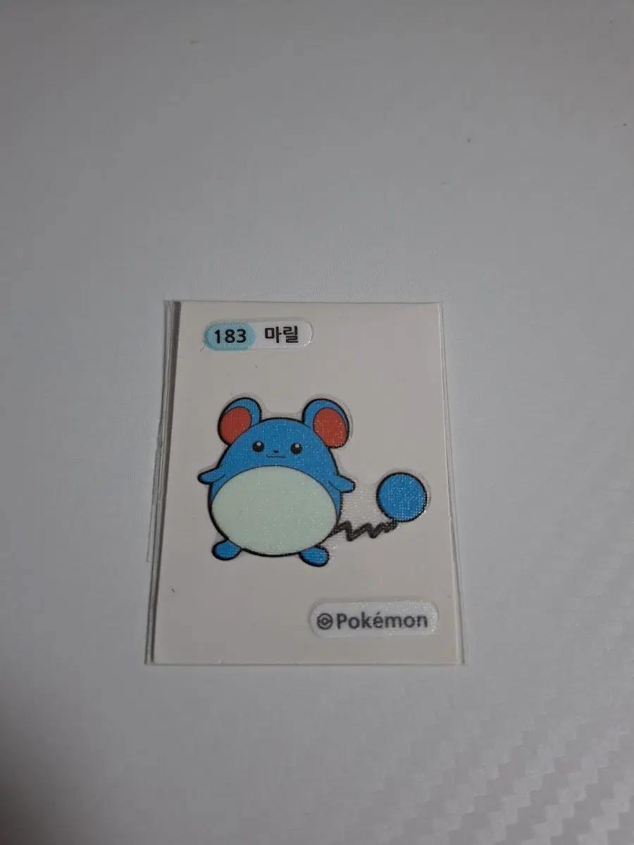 포켓몬 2022 2세대 띠부씰 183 마릴