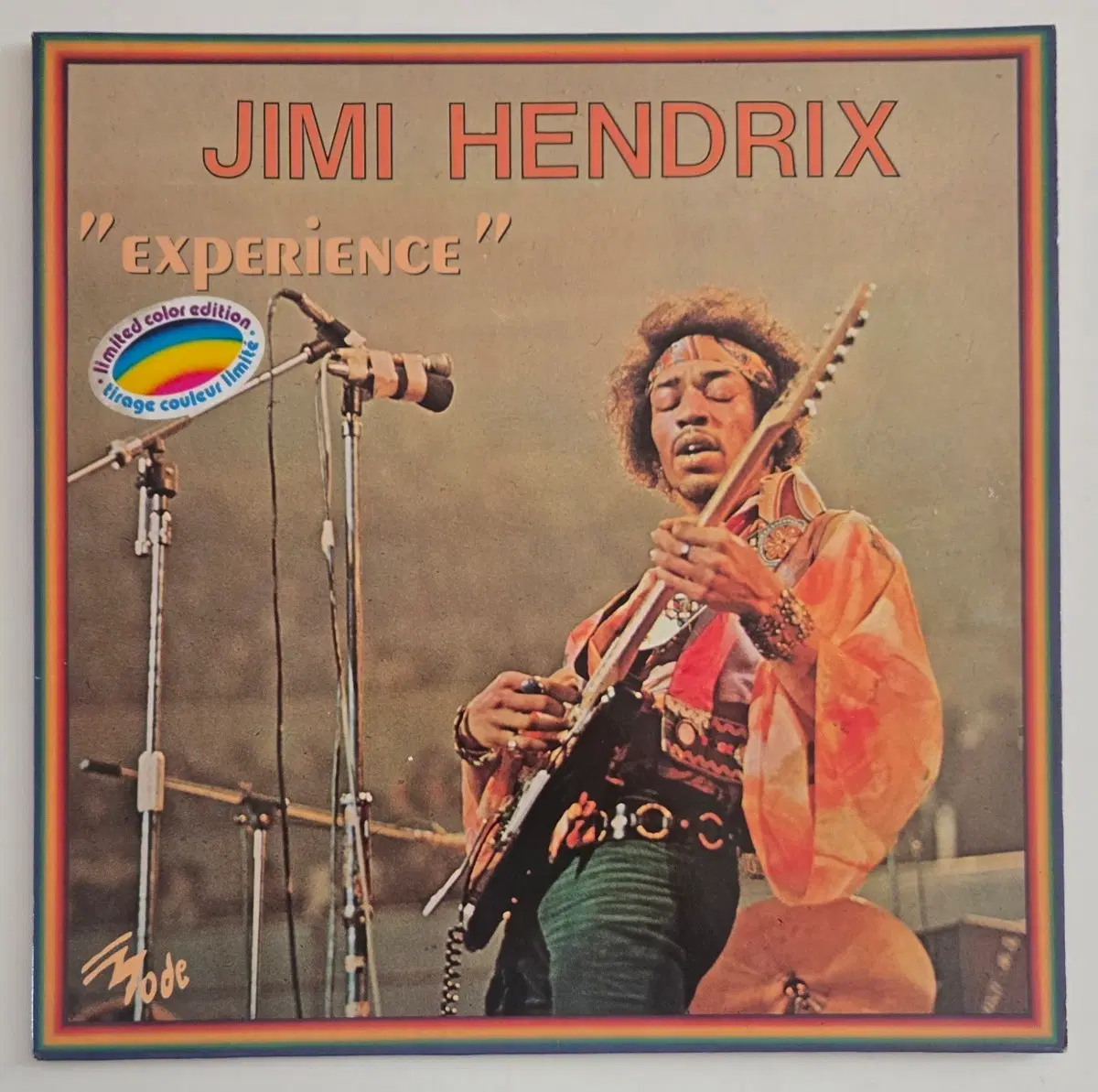 Jimi Hendrix Experience - 프랑스 1979 한정 옐로우 컬러 바이닐 LP ( Purple Haze, Voodoo Chiled 등 )