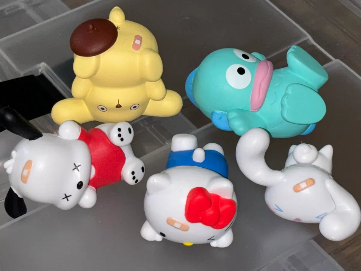 산리오 꽈당 가챠 전종 풀세트